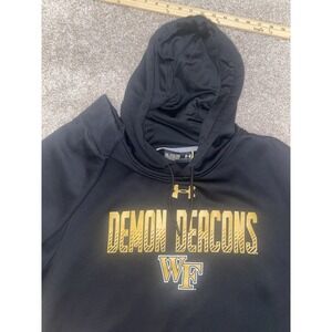Under Armour Cold Gear Hoodie Fleece Jacket Wake Forest Demon Deacons Mens 2XLT